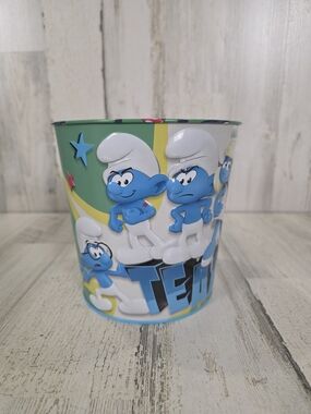 Smurfs The Movie 2025 Popcorn Bucket Cinemark NEW Team Up